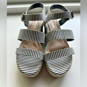 Women’s Espadrille Wedge Sandals - NEW without tags